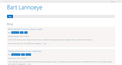 Desktop Screenshot of bartlannoeye.com